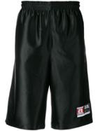 Alexander Wang High Shine Jersey Shorts - Black