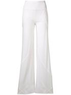 Rick Owens Lilies High Waisted Trousers - White