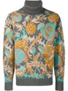Missoni Floral Jacquard Jumper - Grey