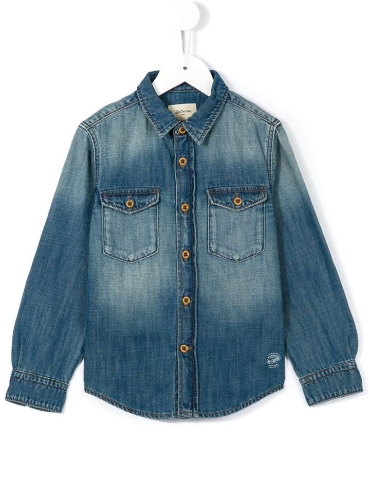 Bellerose Kids Denim Shirt, Boy's, Size: 10 Yrs, Blue