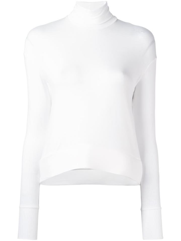 Io Ivana Omazic Turtleneck Jumper, Women's, Size: Small, White, Viscose/spandex/elastane