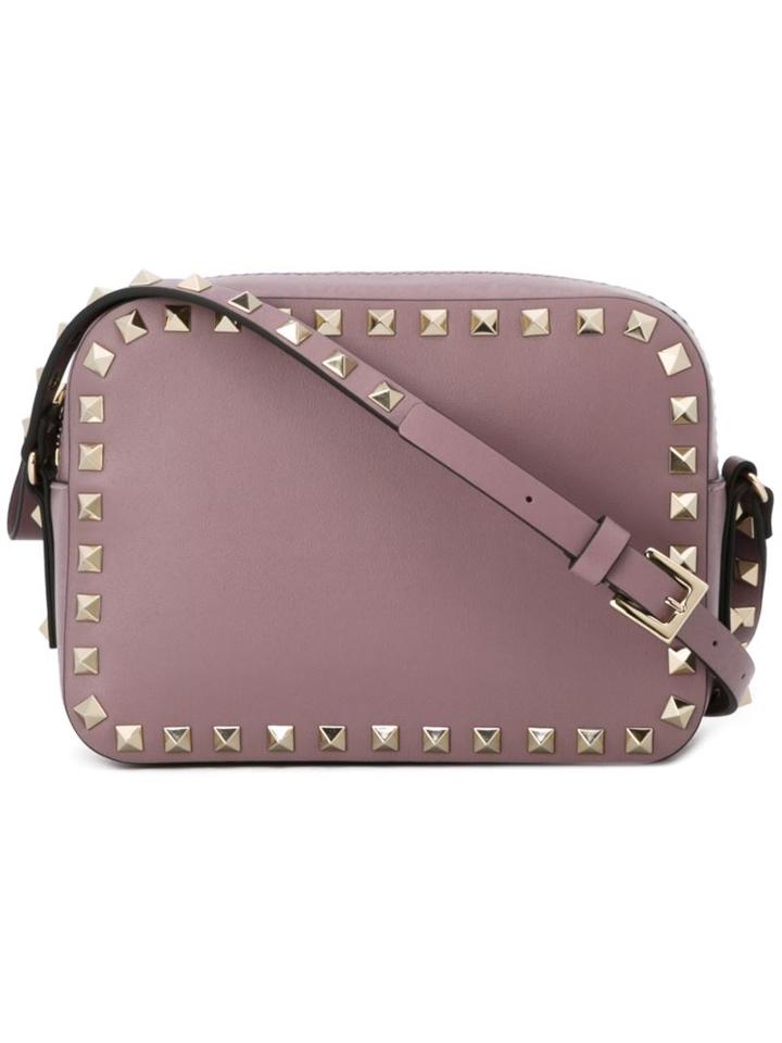 Valentino 'rockstud' Crossbody Bag, Women's, Pink/purple