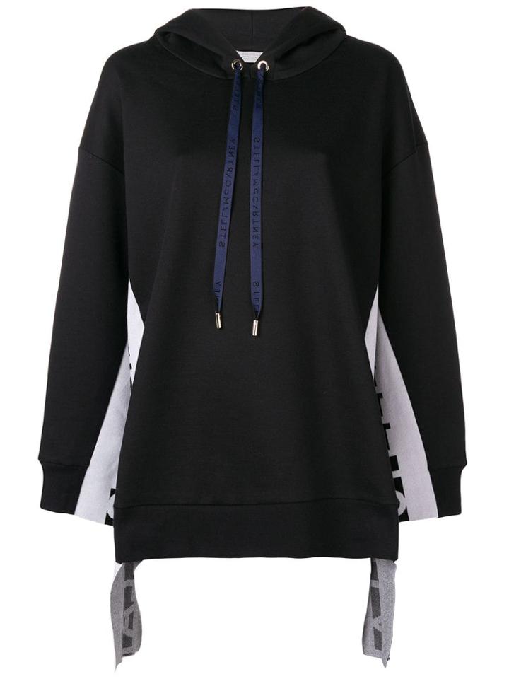 Stella Mccartney Side Logo Hoodie - Black