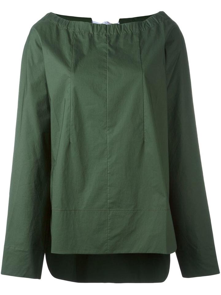 Marni Drawstring Neck Blouse