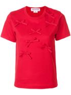 Comme Des Garçons Girl Red Bow T-shirt