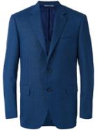 Canali - Two Button Blazer - Men - Cupro/wool - 54, Blue, Cupro/wool