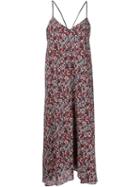 Derek Lam 10 Crosby Long Floral Print Dress