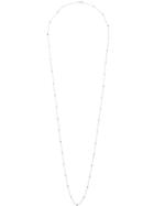 Loquet 14kt White Gold 32inch Chain - Multicolour