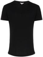 Orlebar Brown Short Sleeved Cotton T-shirt - Black