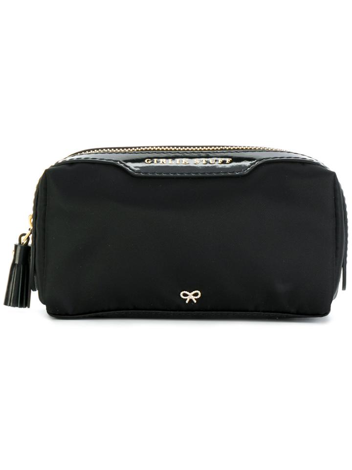 Anya Hindmarch Girlie Stuff Washbag - Black