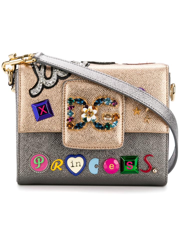Dolce & Gabbana Dg Millennials Crossbody Bag - Metallic