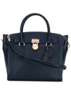 Michael Michael Kors - Top-handle Tote - Women - Leather - One Size, Women's, Blue, Leather