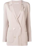 Agnona Double-breasted Jacket - Neutrals