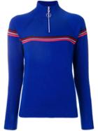 Ps By Paul Smith Zip-up Collar Jumper - Blue