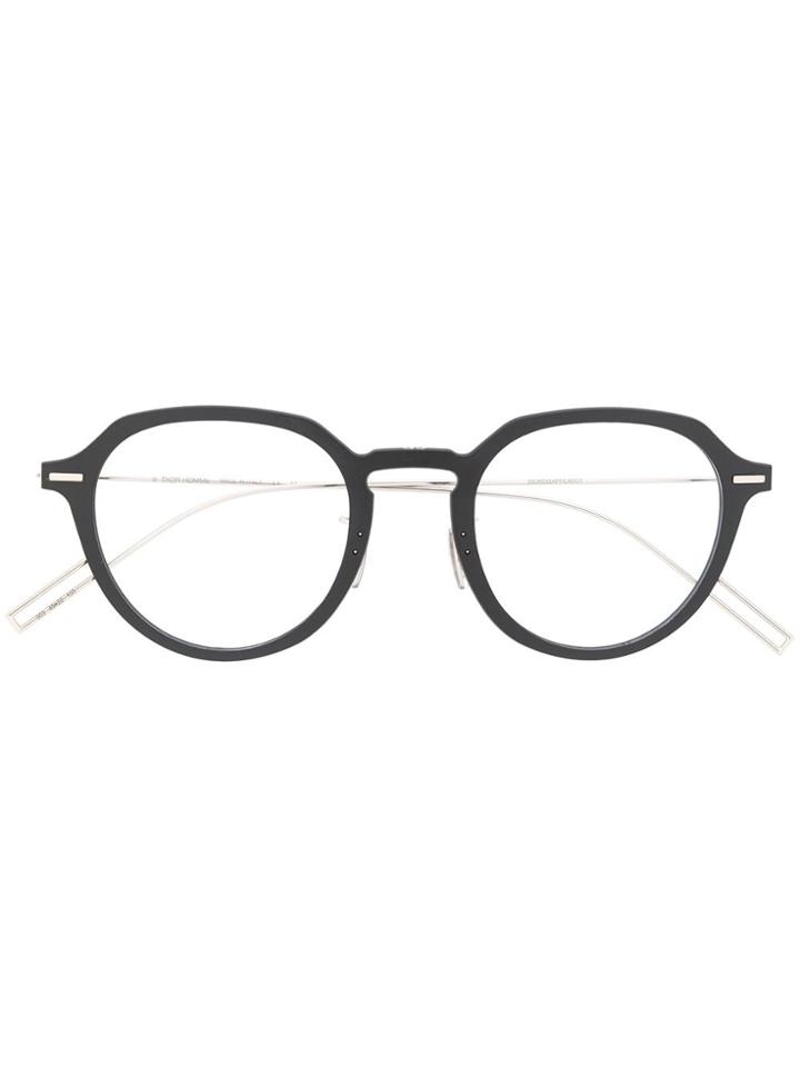 Dior Eyewear Dior Eyewear Diordisappearo1 3 Synthetic->acetate - Black