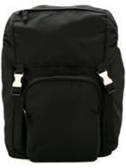 Prada Vintage Prada Backpack Hand Bag - Black