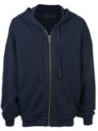 Haider Ackermann Classic Zipped Hoodie - Blue