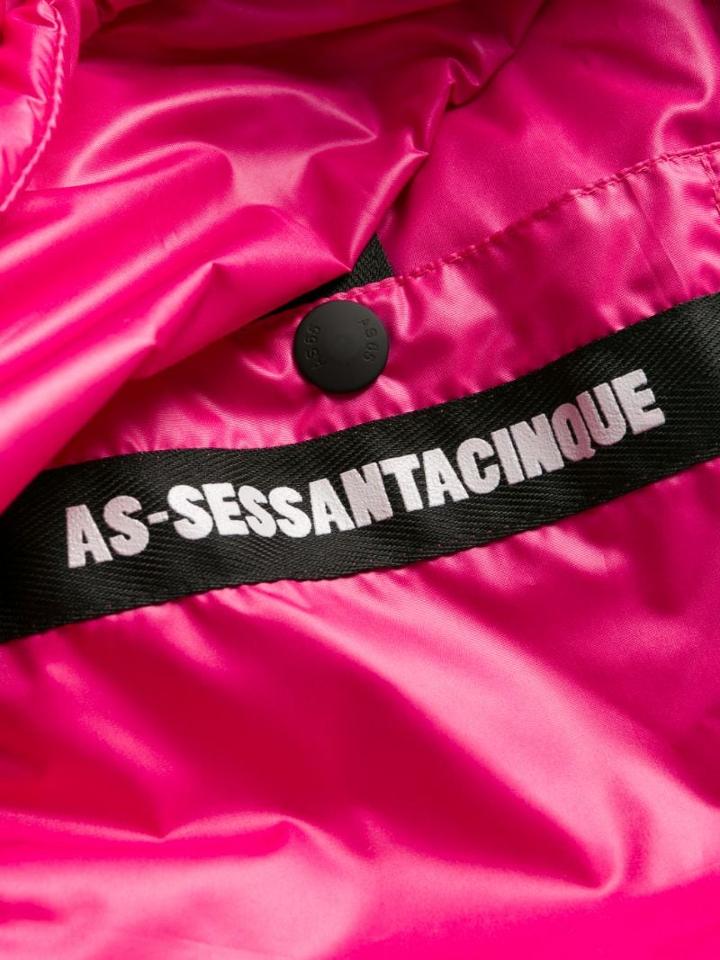 As65 Hooded Puffer Coat - Pink