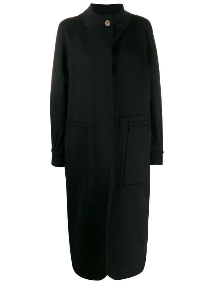 Société Anonyme Button Up Coat - Blue