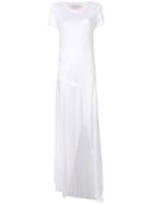 A.f.vandevorst Asymmetric T-shirt Dress - White