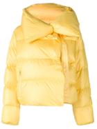 Bacon Oversized Puffer Jacket - Yellow