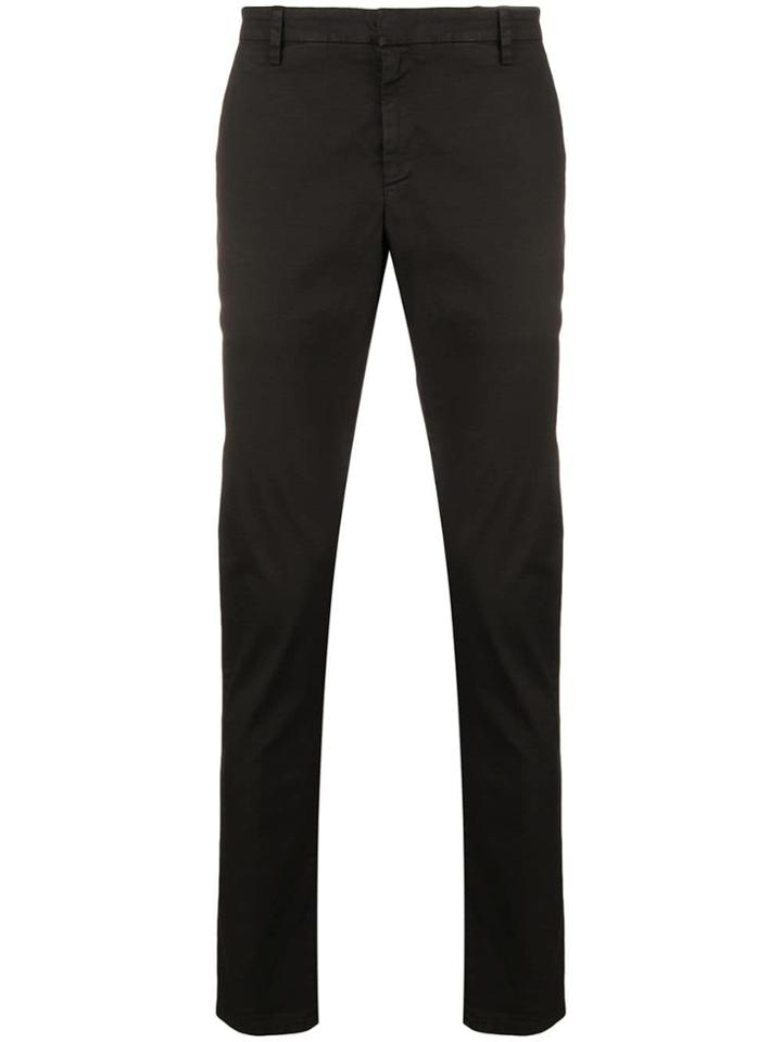 Dondup Gaubert Slim-fit Trousers - Black