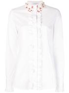 Vivetta Embellished Collar Shirt - White