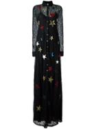 Alcoolique Patched Lace Dress, Women's, Size: 40, Black, Polyamide/polyester/spandex/elastane