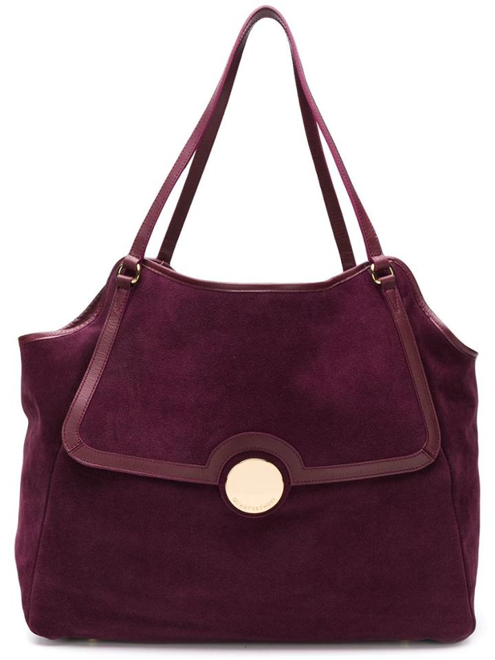 L'autre Chose Foldover Top Tote Bag - Pink & Purple