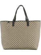 Gucci Pre-owned Diamante Jacquard Tote Bag - Brown