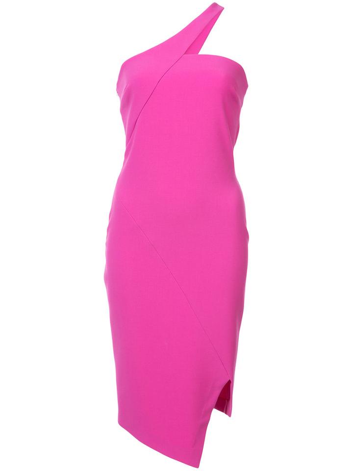 Likely - Single Strap Dress - Women - Polyester/spandex/elastane/rayon - 2, Pink/purple, Polyester/spandex/elastane/rayon
