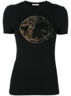 Versace Collection - Versace Collection G34621bg603135 G2011 Nero Oro Natural (vegetable)->cotton - Women - Spandex/elastane/viscose - 42, Black, Spandex/elastane/viscose