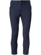 Fadeless Cropped Trousers, Men's, Size: 36, Blue, Cotton/polyurethane