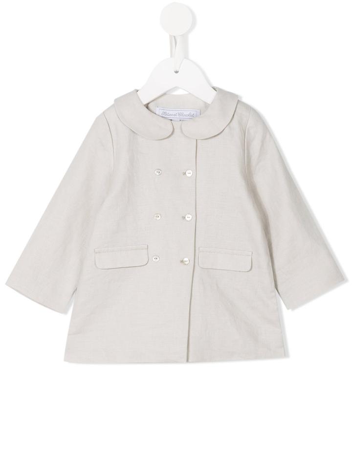 Tartine Et Chocolat Single Breasted Coat, Toddler Girl's, Size: 18 Mth, Grey