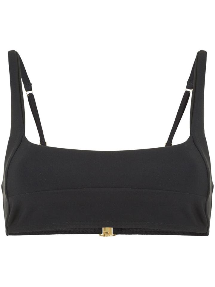 Suboo Square Neck Top - Black