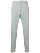 Dsquared2 Check Tapered Trousers - Green