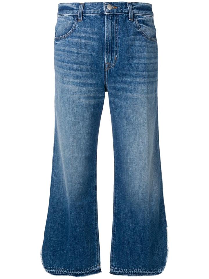 J Brand Wide Leg Jeans - Blue