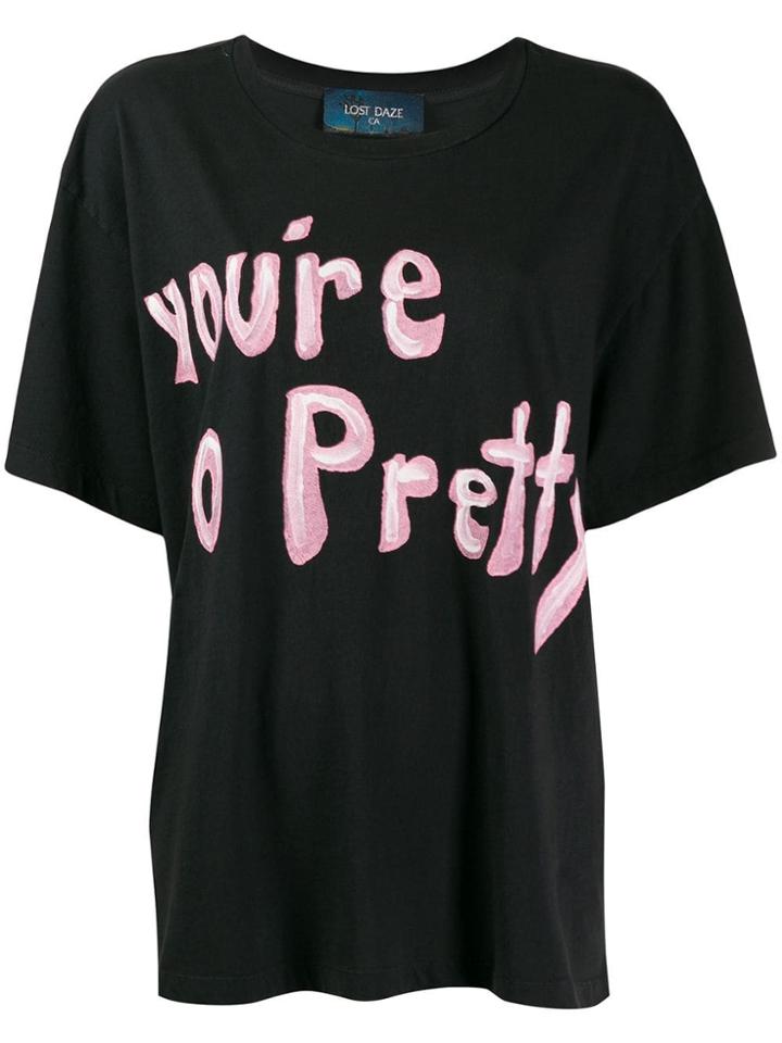 Lost Daze You're So Pretty T-shirt - Black