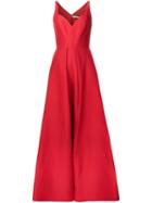 Halston Heritage Sweetheart Neck Dress