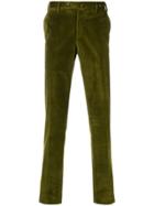 Pt01 Straight Fit Corduroy Trousers - Green