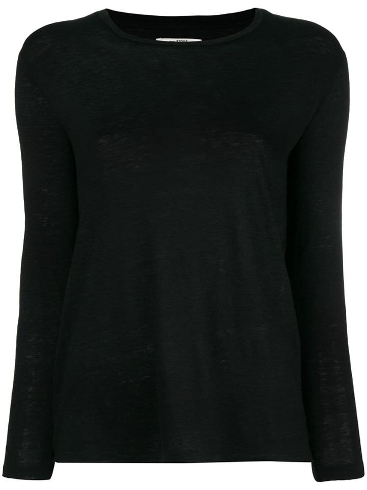 Isabel Marant Étoile Crewneck Top - Black
