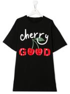 Stella Mccartney Kids Teen Cheery Good T-shirt - Black