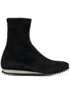 Pedro Garcia Sock-style Ankle Boots - Black