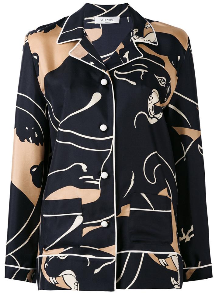 Valentino Printed Shirt - Black