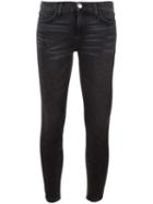 Current/elliott Skinny Jeans, Women's, Size: 25, Black, Cotton/spandex/elastane