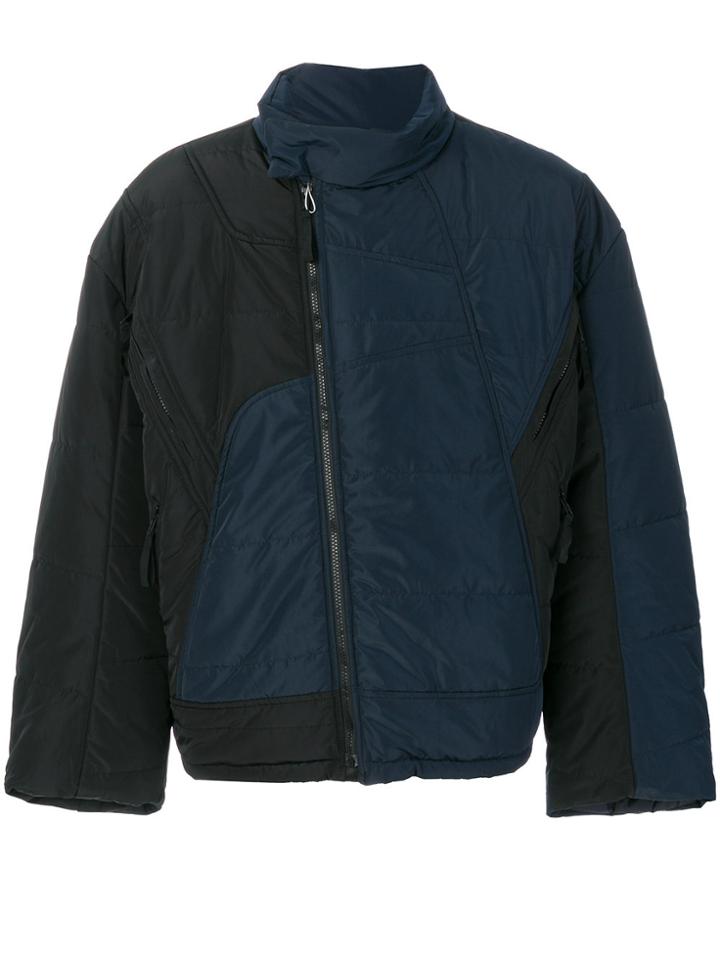 Gmbh Padded Two-tone Jacket - Blue