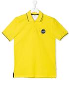 Boss Kids Logo Embroidered Polo Shirt - Yellow & Orange