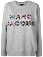 Marc Jacobs Logo Appliqué Sweatshirt - Grey
