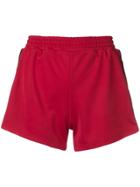 Chiara Ferragni Logomania Side Stripe Shorts - Red