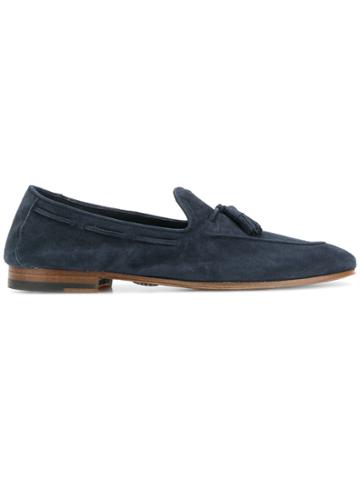 Andrea Ventura Tassel Loafers - Blue